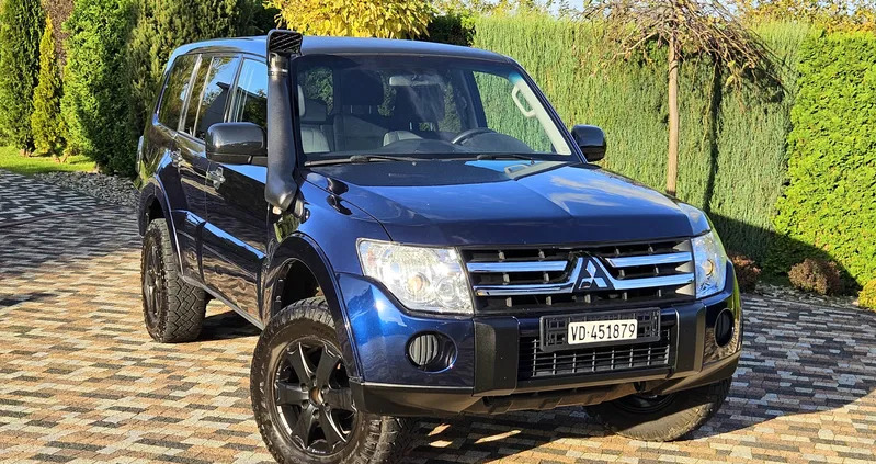 małopolskie Mitsubishi Pajero cena 69900 przebieg: 196000, rok produkcji 2010 z Gdynia